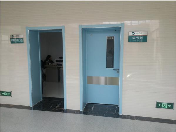 醫院專用門,工程專用門,CPL防火抗菌板門-豪森醫院專用門廠家